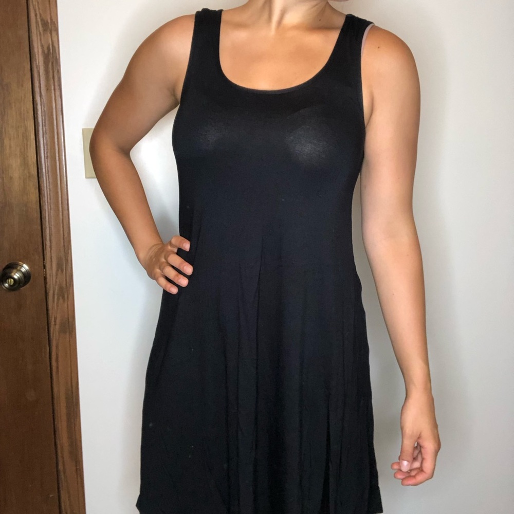 Black summer dress